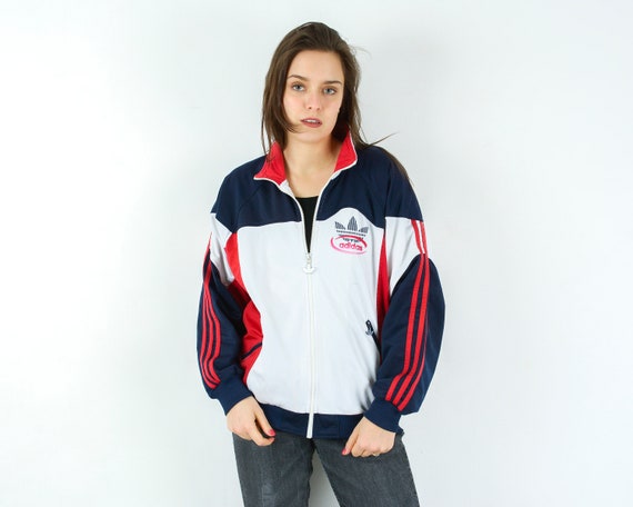 Retro adidas on sale zip up