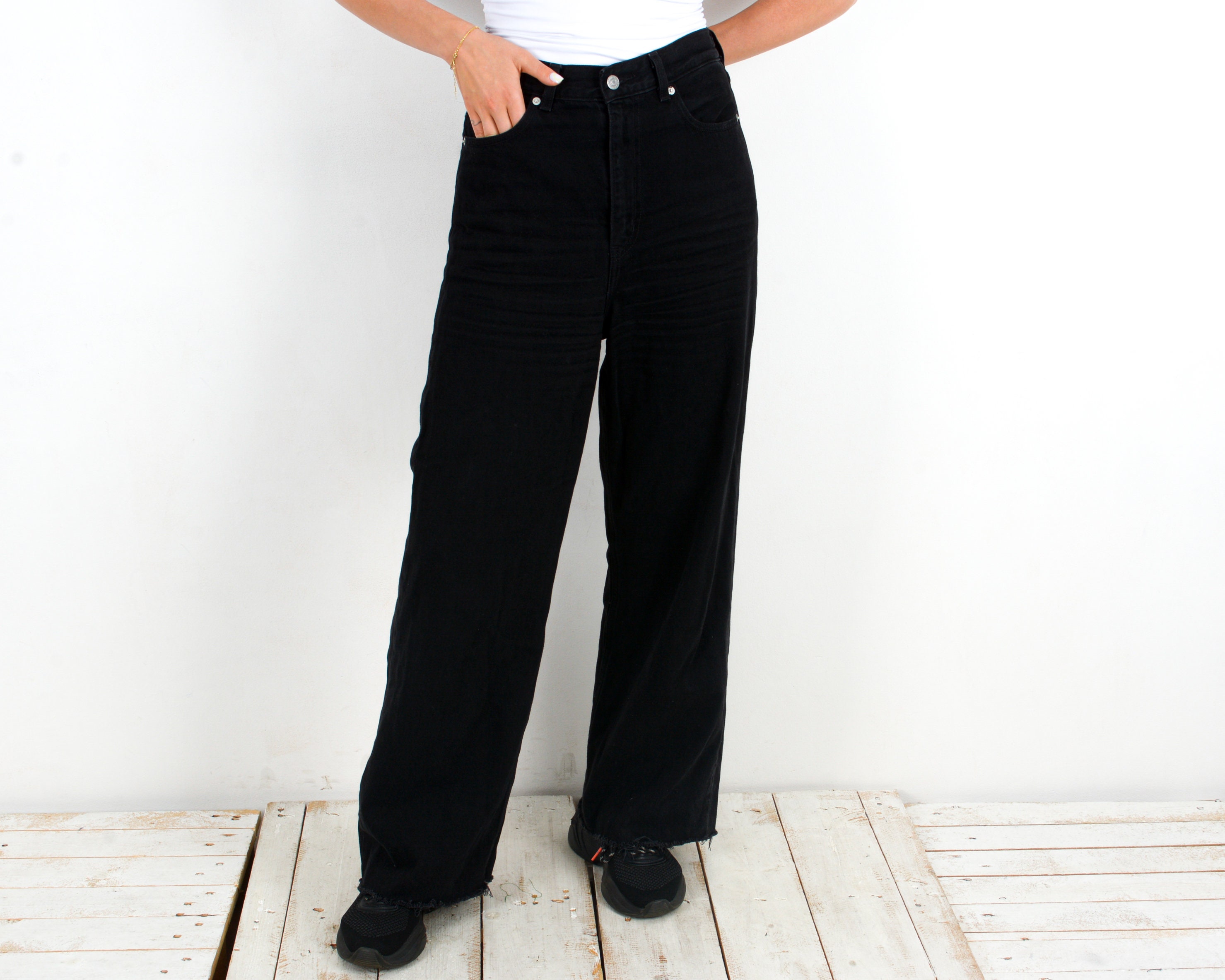 Wide Leg Levis - Etsy