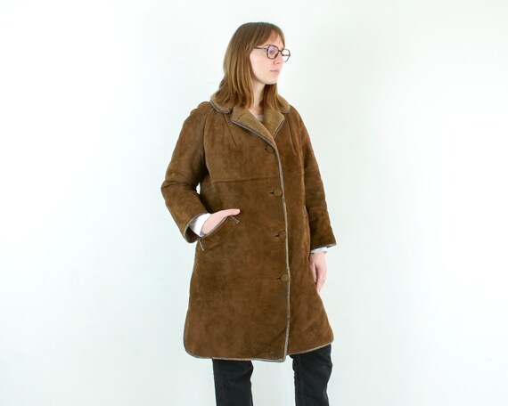 Vintage High Society Leatherwear Women M Suede Le… - image 3