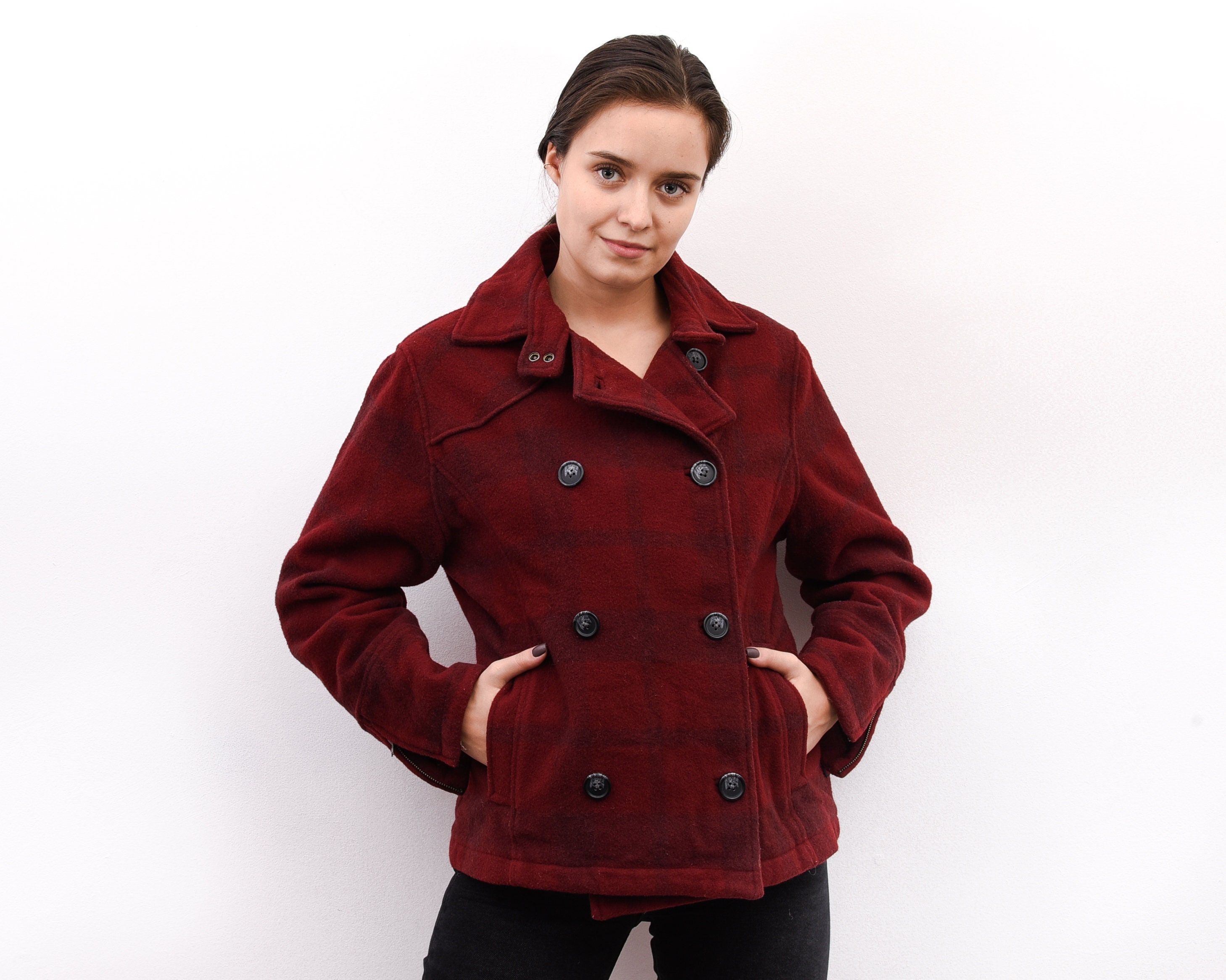 woolrich peacoat