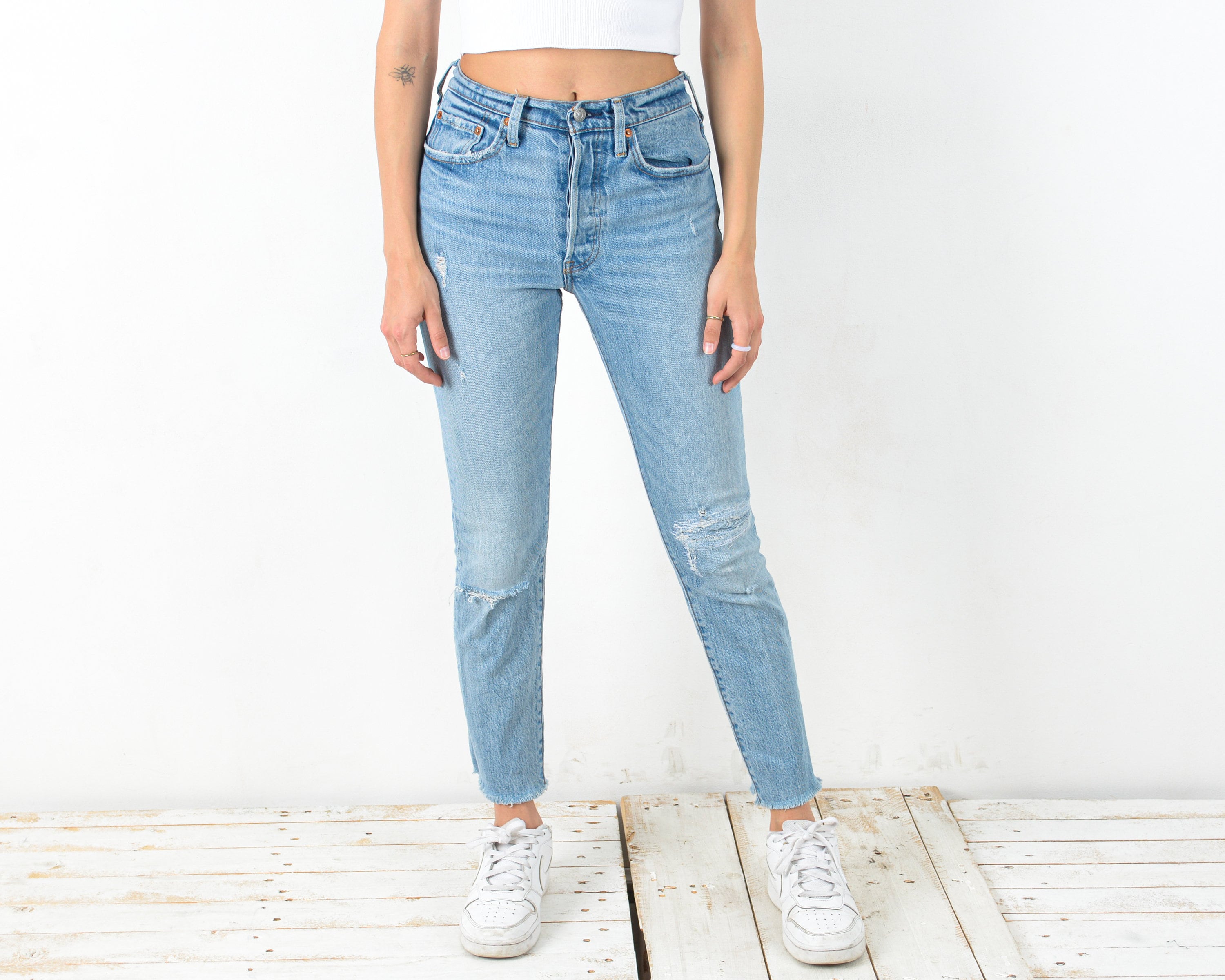 Levi's 501 Skinny - Etsy