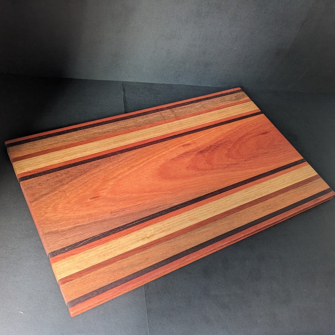 Layered Chopping Board, Chopping Block, Jarrah, Tasmanian Oak Wood