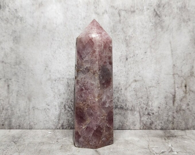 Lavender Rose Quartz: Rare and calming. Promotes emotional healing and inner peace. Opens heart chakra for harmony.
