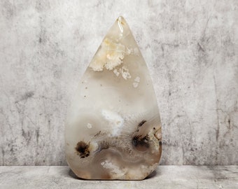 Dendritic Chalcedony: Mystical guide with roots of stone, reflects growth. Stillness and deep breath of ancestral memory.
