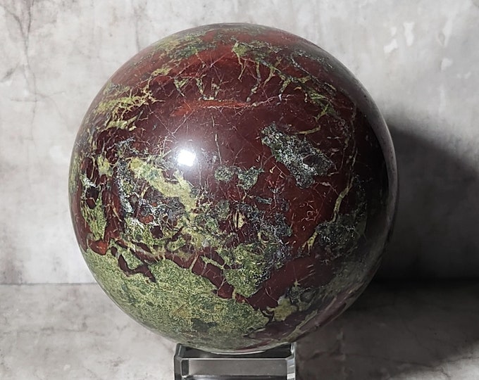 XL Colorful Dragon Blood Jasper, beautiful patterns and intense colors. Brighten up your interior, expand your collection.