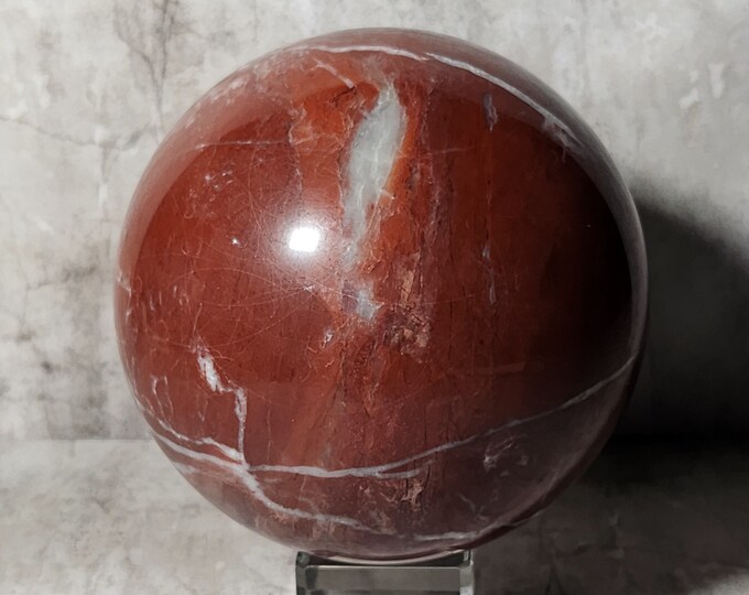 XL Red Jasper natural stone with beautiful motif. Gift or decoration for your altar or divination, perhaps as a gift.