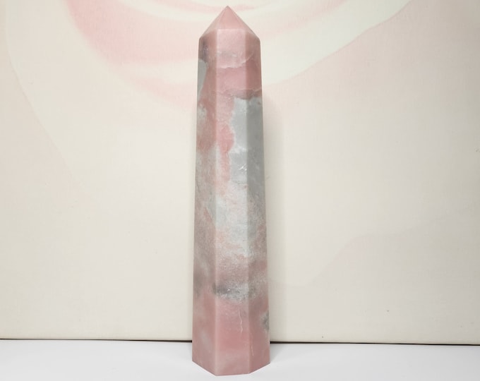 Pink opal promotes emotional healing, self-love and inner peace. It helps release trauma and reduces stress
