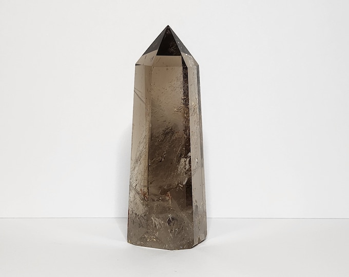 Smoky Quartz: Grounding protector, clears the mind, provides stability and emotional balance. Inner balance and harmony