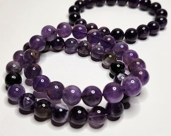Amethyst bracelet, promotes inner peace, spiritual growth, helps improve sleep and strengthens intuition.