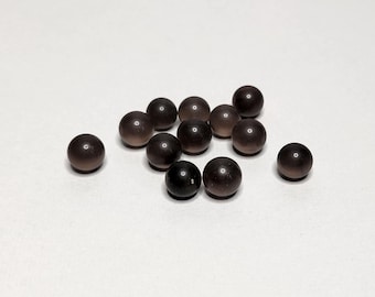 Smoky Quartz Beads: Brown stone that releases negative energy, promotes emotional resilience and provides stability in stressful situations
