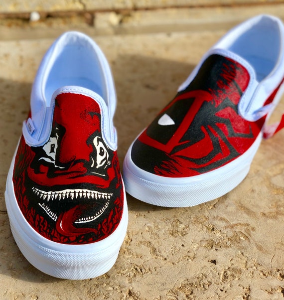 custom marvel vans