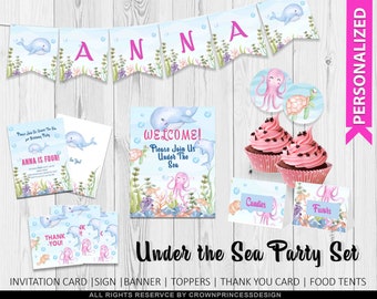 Sea Party Pack Afdrukbaar