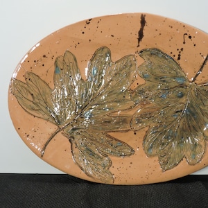 Oval Leaf Platter
