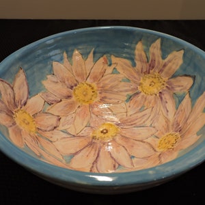 Ceramic Bowl w/ Floral Interior