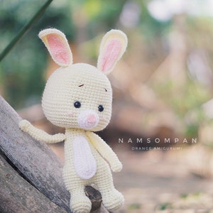 PDF Pattern-Crochet Amigurumi | Rabbit Pattern Digital Download in English | Cute Crochet Pattern