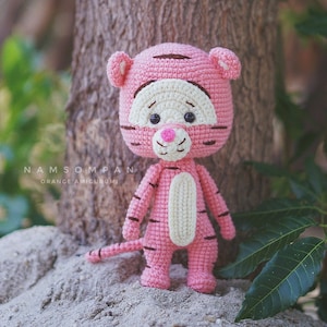 PDF Pattern-Crochet Amigurumi | Tiger Pattern Digital Download in English | Cute Crochet Pattern