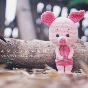 PDF Pattern-Crochet Amigurumi | Pig Pattern Digital Download in English | Cute Crochet Pattern (Winnie the Pooh)