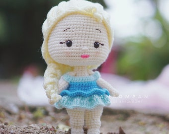 Crochet Princess Amigurumi Pattern | DIY Doll (PDF Pattern)