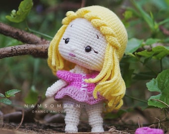 Crochet Amigurumi Princess Pattern | DIY Doll (PDF Pattern)