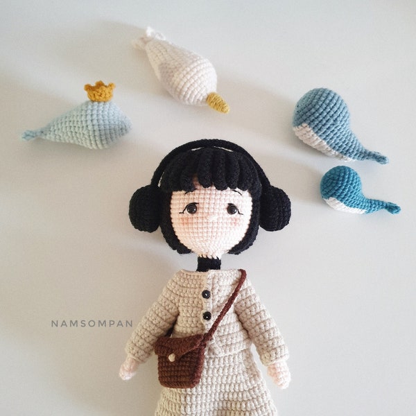 PDF Pattern-Crochet Amigurumi | Woo Young Woo Pattern Digital Download in English | Cute Crochet Pattern