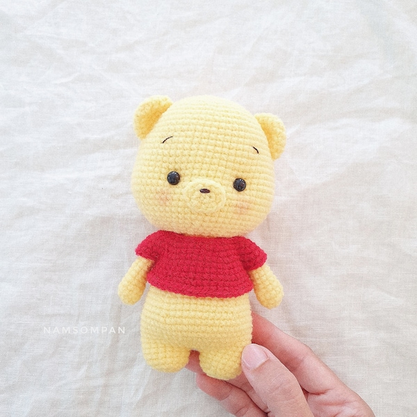 PDF Pattern-Crochet Amigurumi | Bear Pattern Digital Download in English | Cute Crochet Pattern