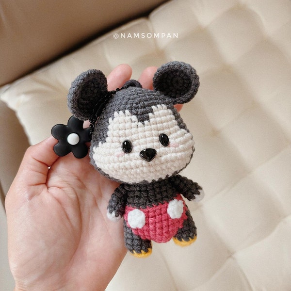 PDF Pattern-Crochet Amigurumi | Mouse Mickey & Minnie Pattern Digital Download in English | Cute Crochet Pattern