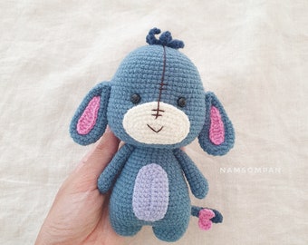 Crochet Amigurumi Donkey PDF Pattern | English Digital Download