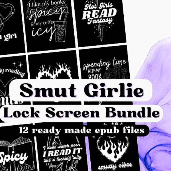 Smut Girlie Kindle Lock Screen Bundle