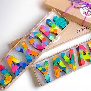 Kids Gifts Crayon Letter Personalized Name