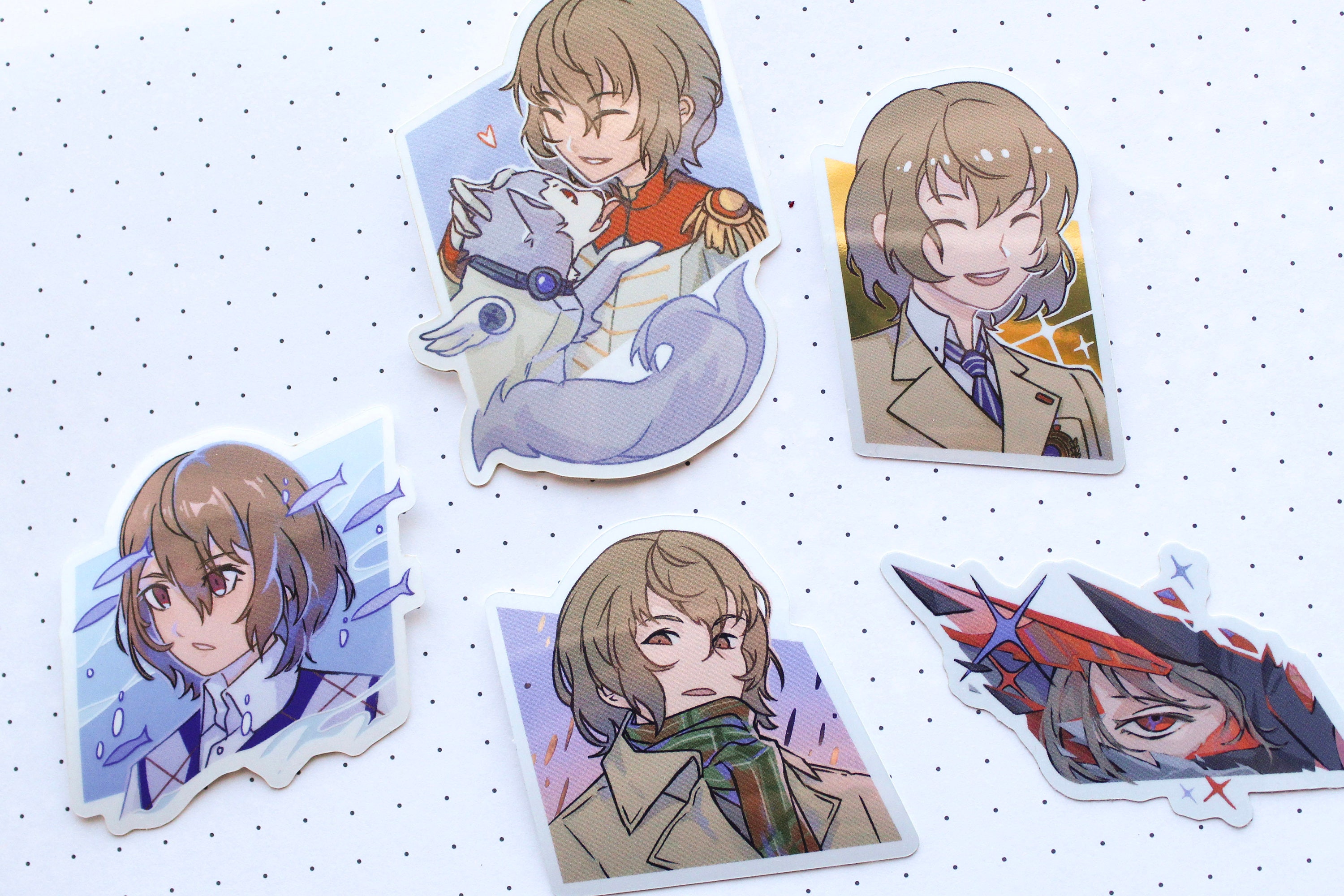 goro akechi sticker collection!