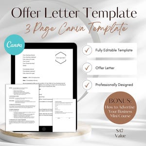 Plantilla de carta de oferta, ejemplo de carta de oferta, plantilla de carta de oferta de trabajo, plantilla de carta de oferta de trabajo