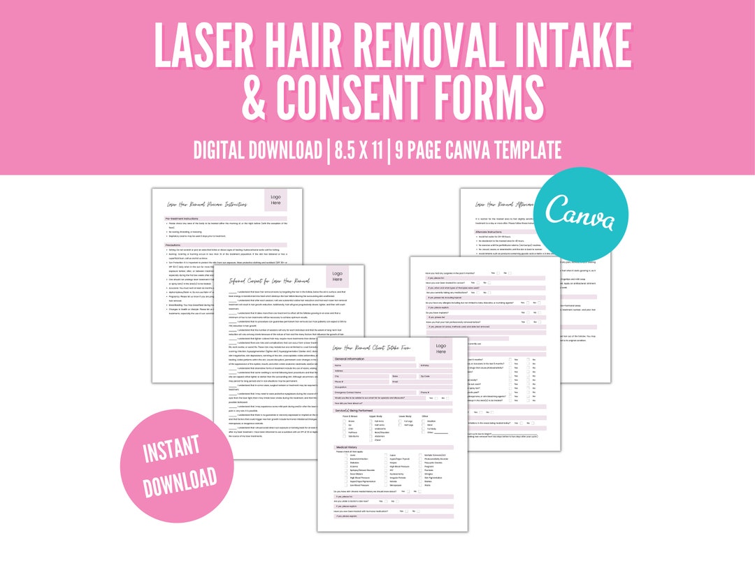 Laser Hair Removal Consent Form PDF, Consent for Laser Hair Removal