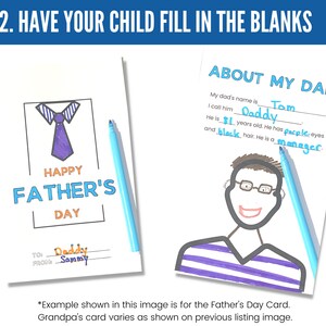 Grandpa Father's Day Card Printable, Father's Day Gift for Grandpa ...