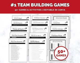 Gry team building: ponad 50 aktywności na imprezę biurową (3 pliki PDF)