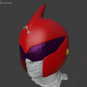 3D printable Protoman.EXE Helmet Megaman Battle Network