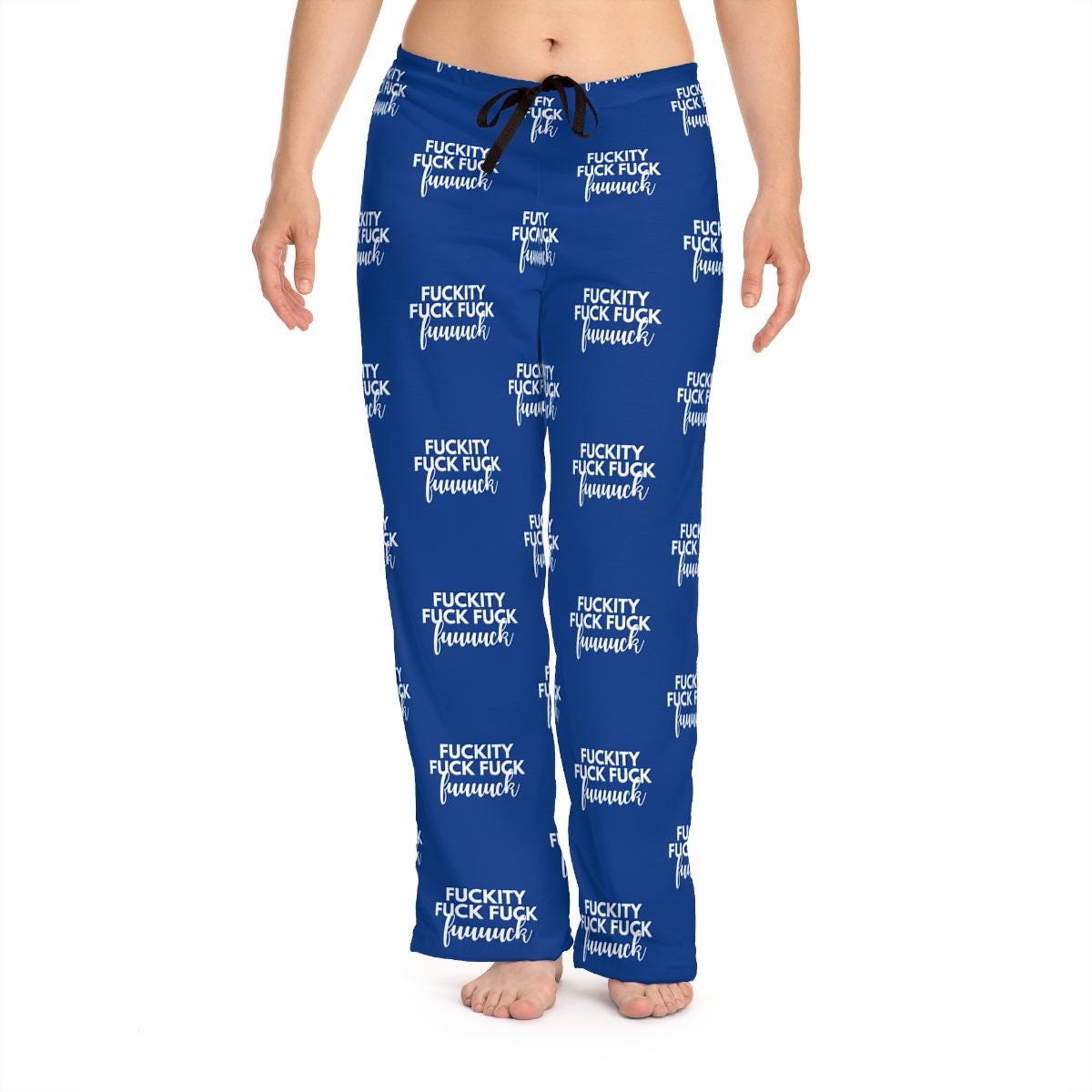 Fuckity Fuck Fuck Women's Pajama Pants (AOP) Gift for Her Swear