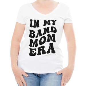 In My Band Mom Era, Band Mom svg, Wavy Text Letters svg