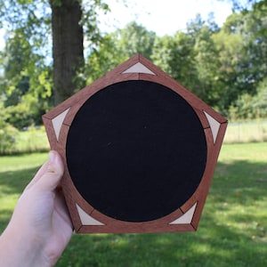 Pentagon Pin Board, Enamel Pin Display