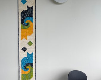 PATTERN - Novella, Wall Hanging/Table Runner, 12" by 68"