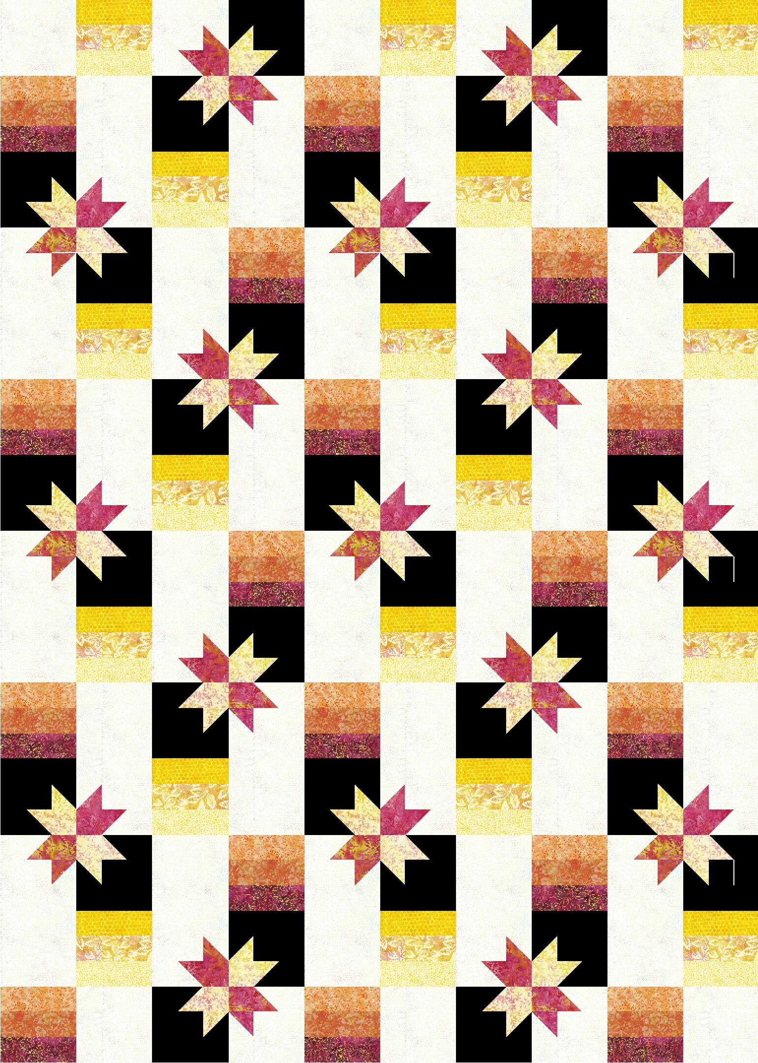 Pattern 60 Aut Aurelia Quilt Pattern, 60