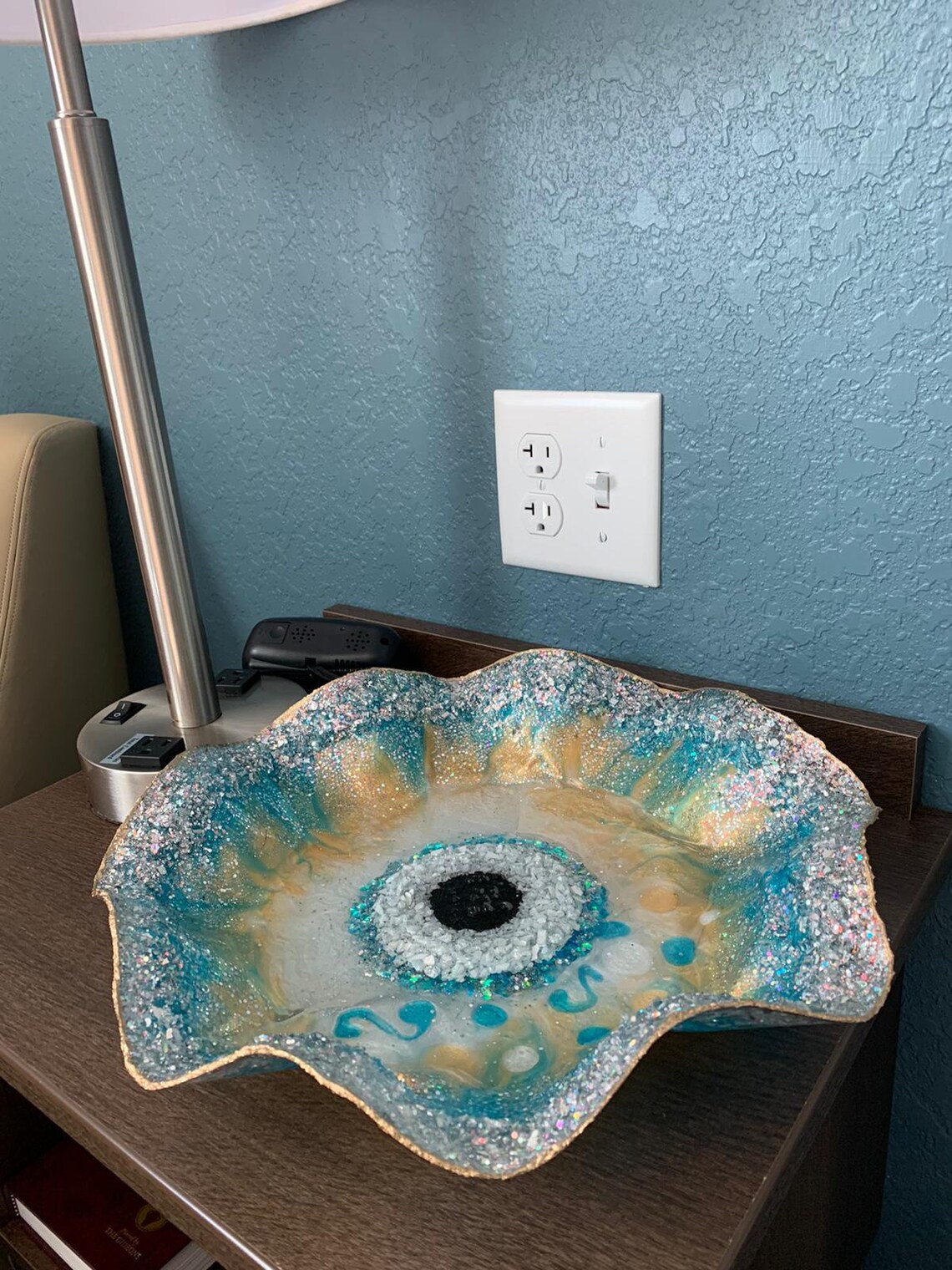 Handmade Evil Eye Decorative Bowl for Keys & Small Accessories Etsy