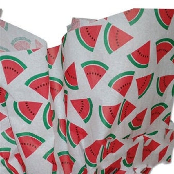 Watermelon Tissue Paper, Watermelon Gift Paper,  Large Tissue Paper