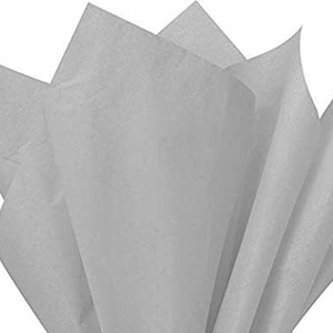10 X Sheets Grey Glitter Tissue Paper Sheets Gift Wrapping/bulk Paper/tissue  Paper Tassel/tissue Paper/ Wrapping Paper/glitter Wrapping 