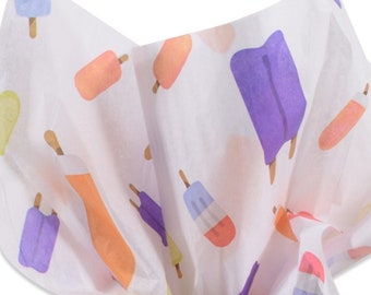 Papel de seda de paleta, papel de seda de verano 20 x 30