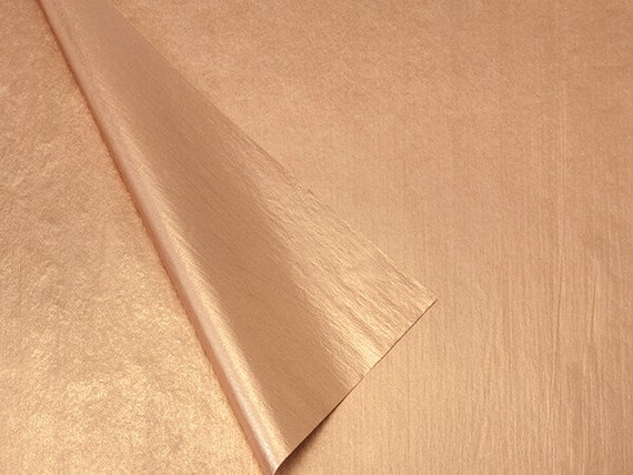 Premium Copper Tissue Paper, Double Sided Metallic Tissue Paper, Tissue  Paper 20 x 30