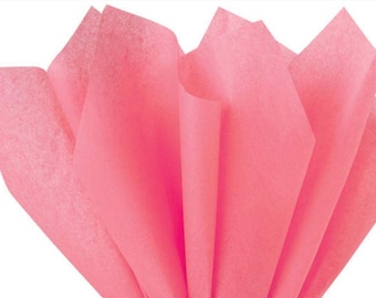 Pink Raspberry Tissue Paper, Pink Tissue Paper, Large Tissue Paper 20 x 30