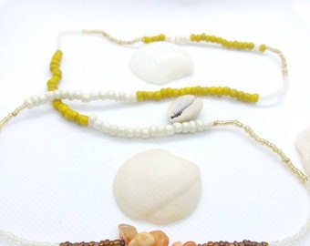 Hilo de cuentas de cornalina de la diosa Oshun