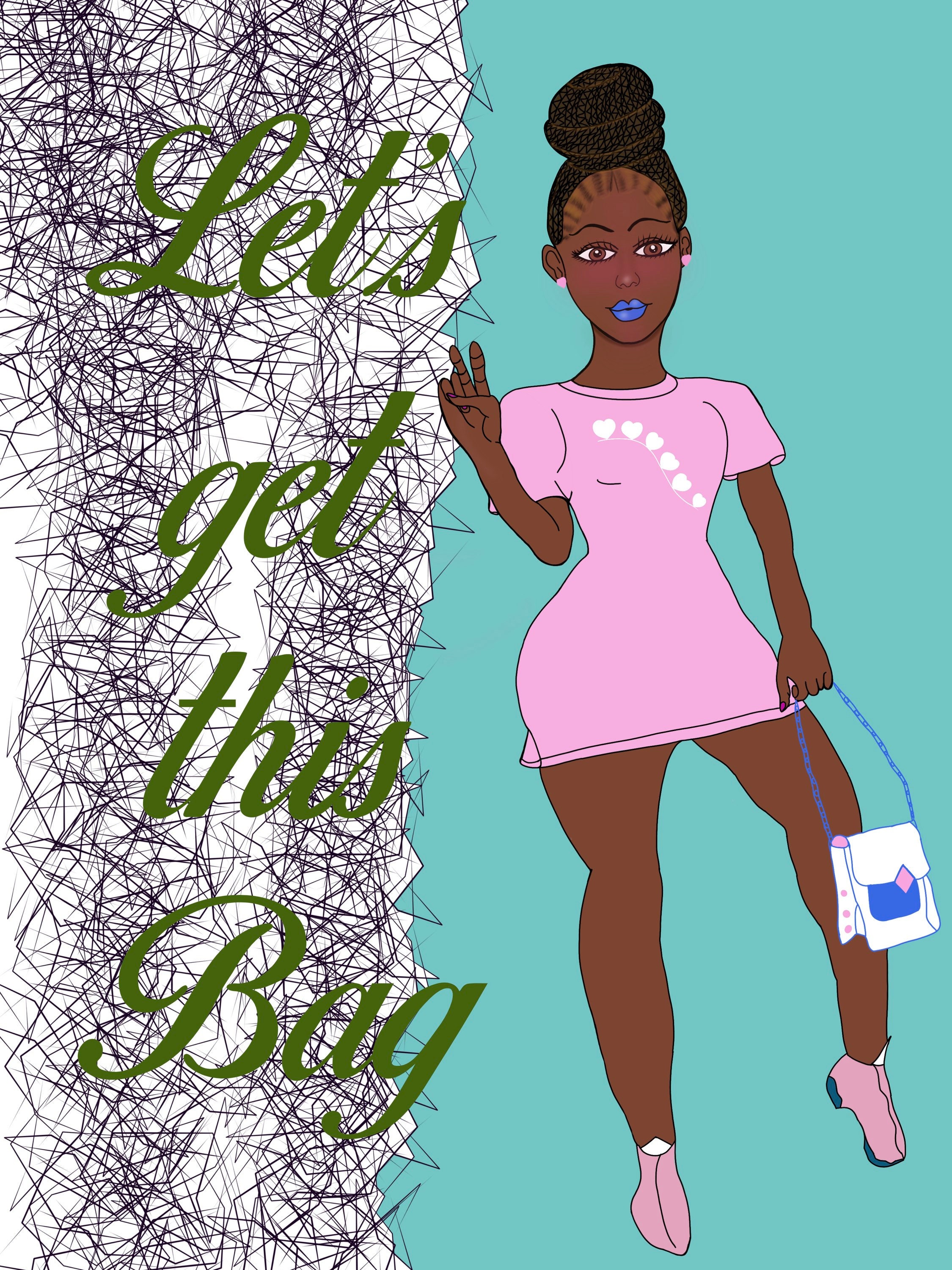 Digital Art Print/ cute Art / cute illustrations/ Art / Prints Etsy