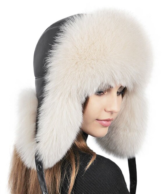 arctic fox trapper hat