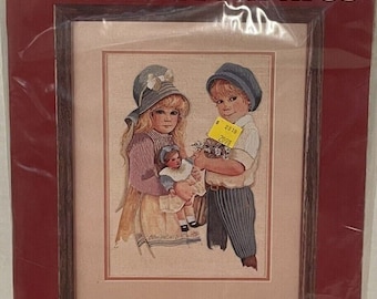 Needle Treasures Jan Hagara Spring & LanceCounted Cross Stitch Kit 1977 SEALED